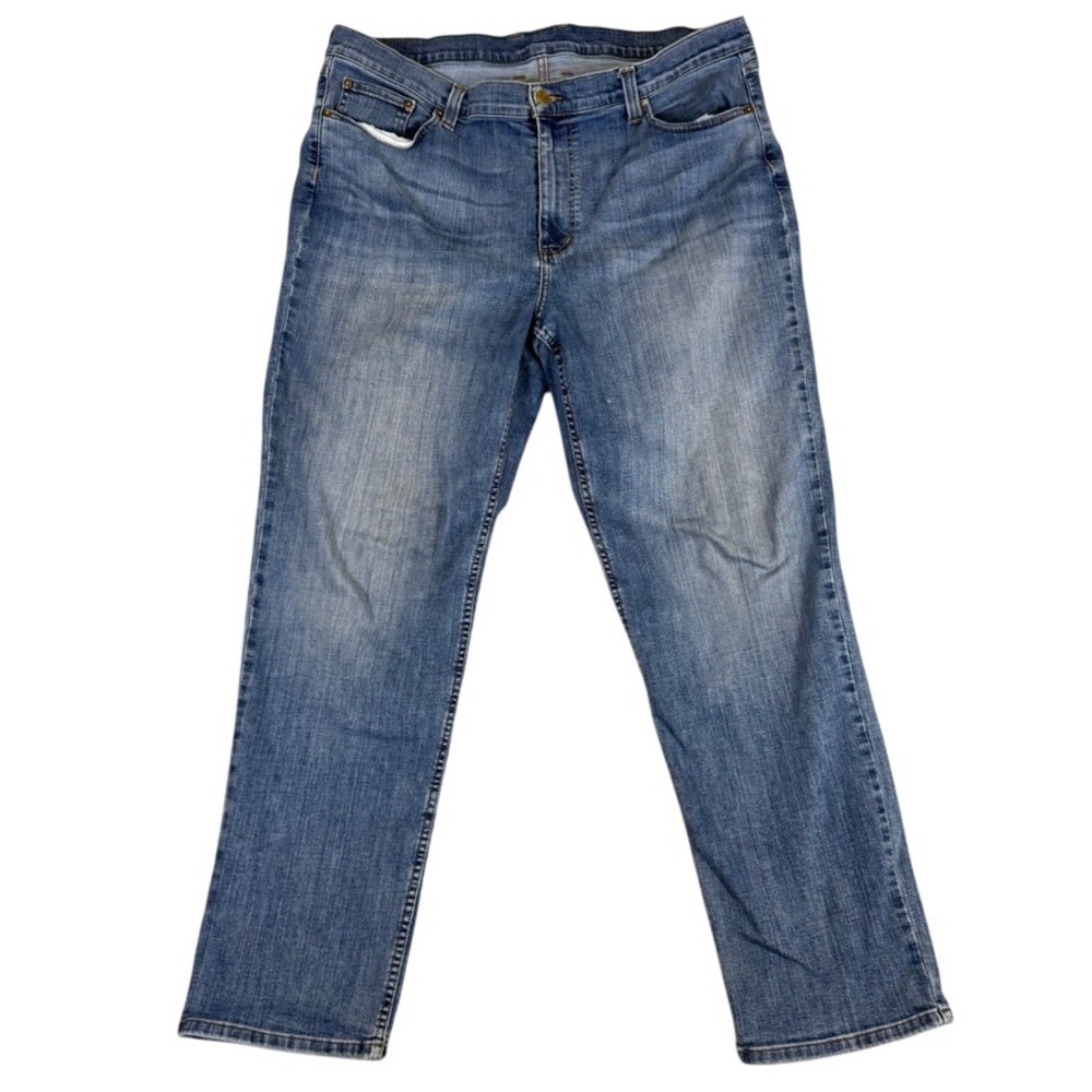 LL Bean BeanFlex Classic Fit Jeans Mens 40x30 Blue Denim CoolMax 511182